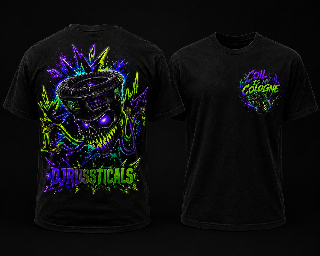 COIL IS MY COLOGNE FULL COLOR T-SHIRT