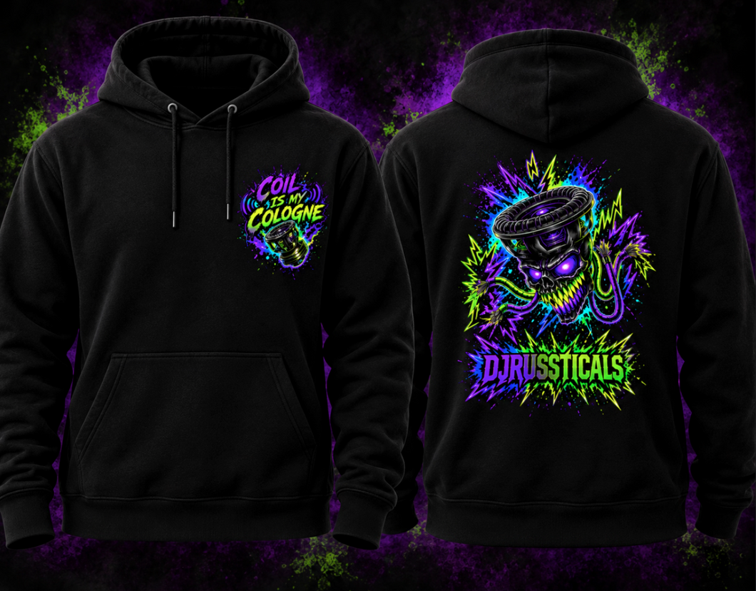 COIL IS MY COLOGNE FULL COLOR HOODIE