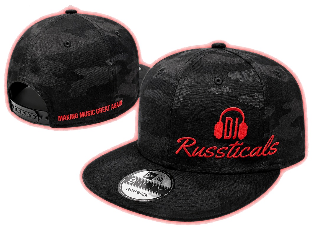 DJR Embroidered Snapback Hat