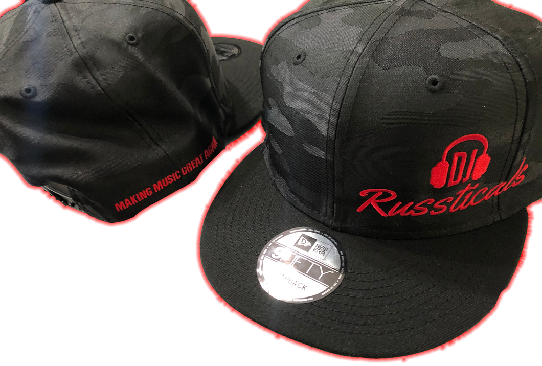DJR Embroidered Snapback Hat