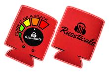 DJ Russticals "TURN IT UP A CLICK" KOOZIE