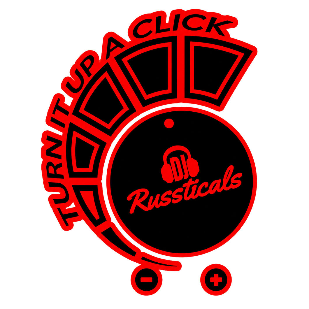 DJR TURN IT UP A CLICK DECAL
