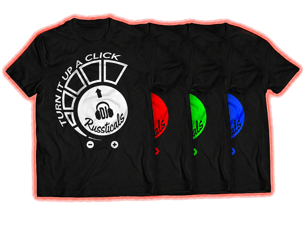 DJR TURN IT UP A CLICK T-SHIRT